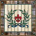 home decorative stained glass film IH-22