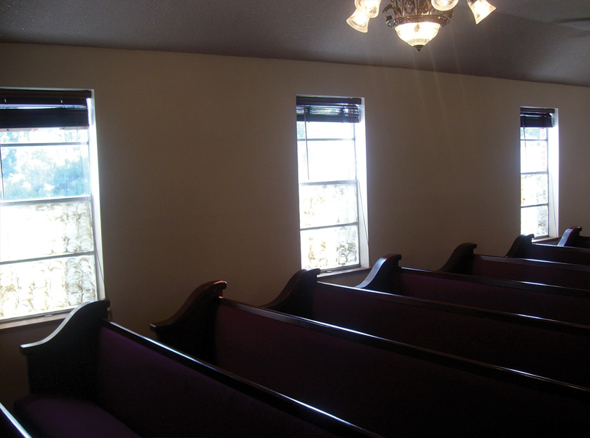 Illuminado church before