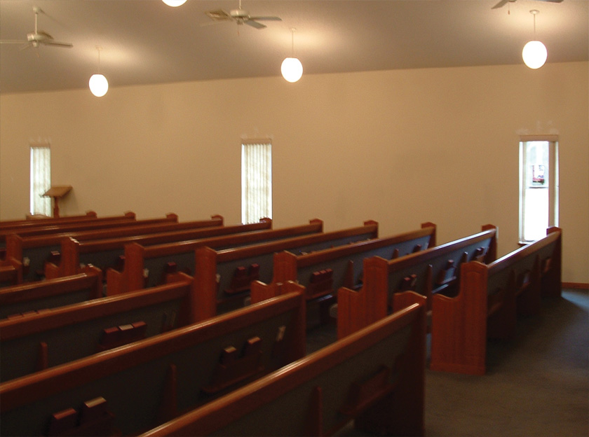 Illuminado church before