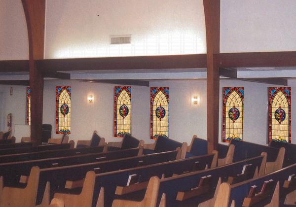 church window film