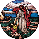 biblical stained glass