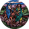 decorative jesus medallions